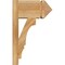 Ekena Millwork Balboa Arts & Crafts Rough Sawn Outlooker, Western Red Cedar, 8"W x 14"D x 22"H OUT08X14X22BOA03RWR - alternate 4